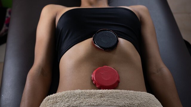 Imanes rojo negro Biomagnetismo